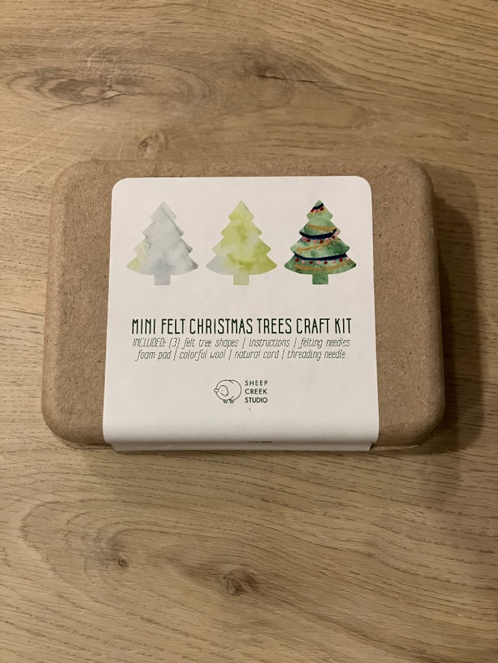 Craft Kit Felt Christmas Trees